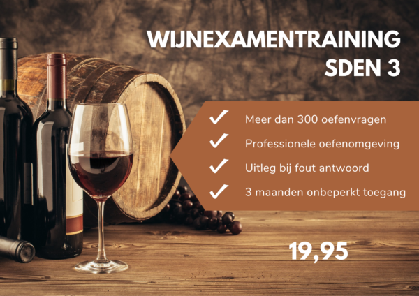 Aanbieding wijnexamens SDEN 3