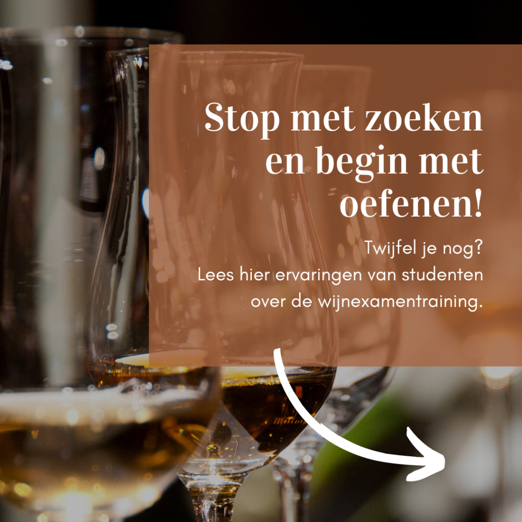 Wijnexamentraining ervaringen